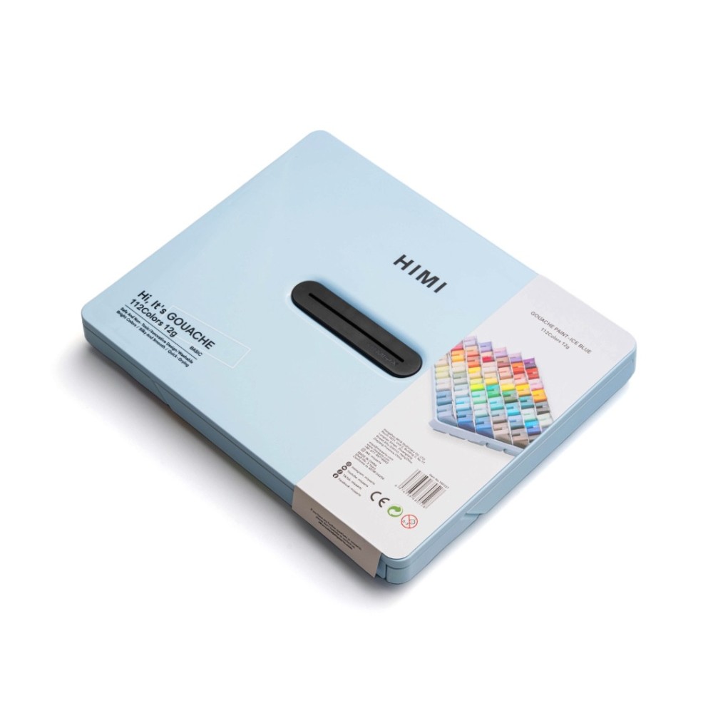 Zestaw gwaszy Twin Cup Ice Blue - HIMI - 112 szt.