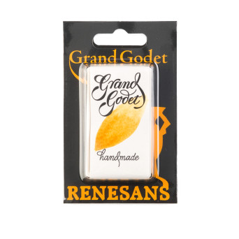 Farba akwarelowa Grand Godet w kostce - Renesans - 37 Raw Sienna