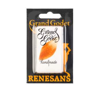 Farba akwarelowa Grand Godet w kostce - Renesans - 36 Orange Earth