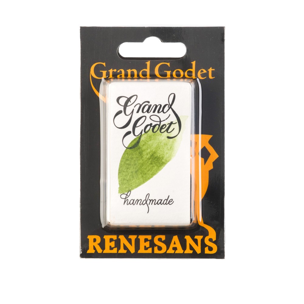 Farba akwarelowa Grand Godet w kostce - Renesans - 33 Green Earth
