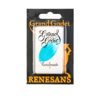 Farba akwarelowa Grand Godet w kostce - Renesans - 26 Mint Cobalt Teal