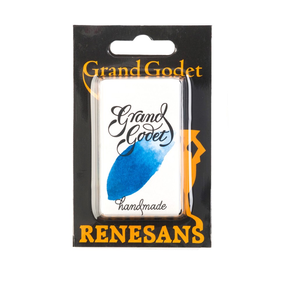 Farba akwarelowa Grand Godet w kostce - Renesans - 23 Cobalt Turquoise