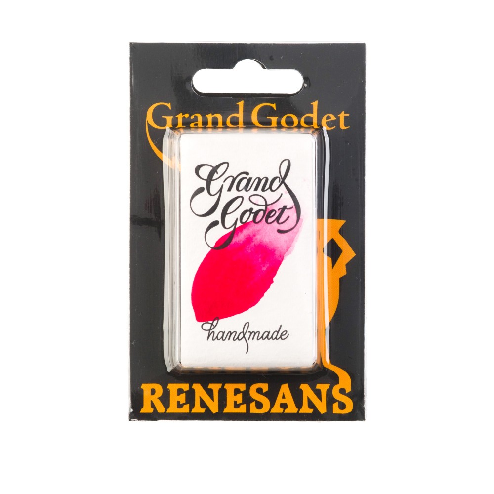 Farba akwarelowa Grand Godet w kostce - Renesans - 12 Carmine