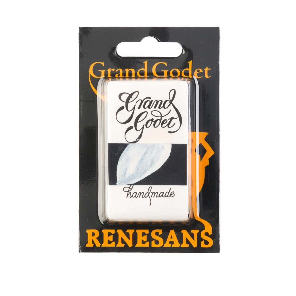 Farba akwarelowa Grand Godet w kostce - Renesans - 1 Titanium White
