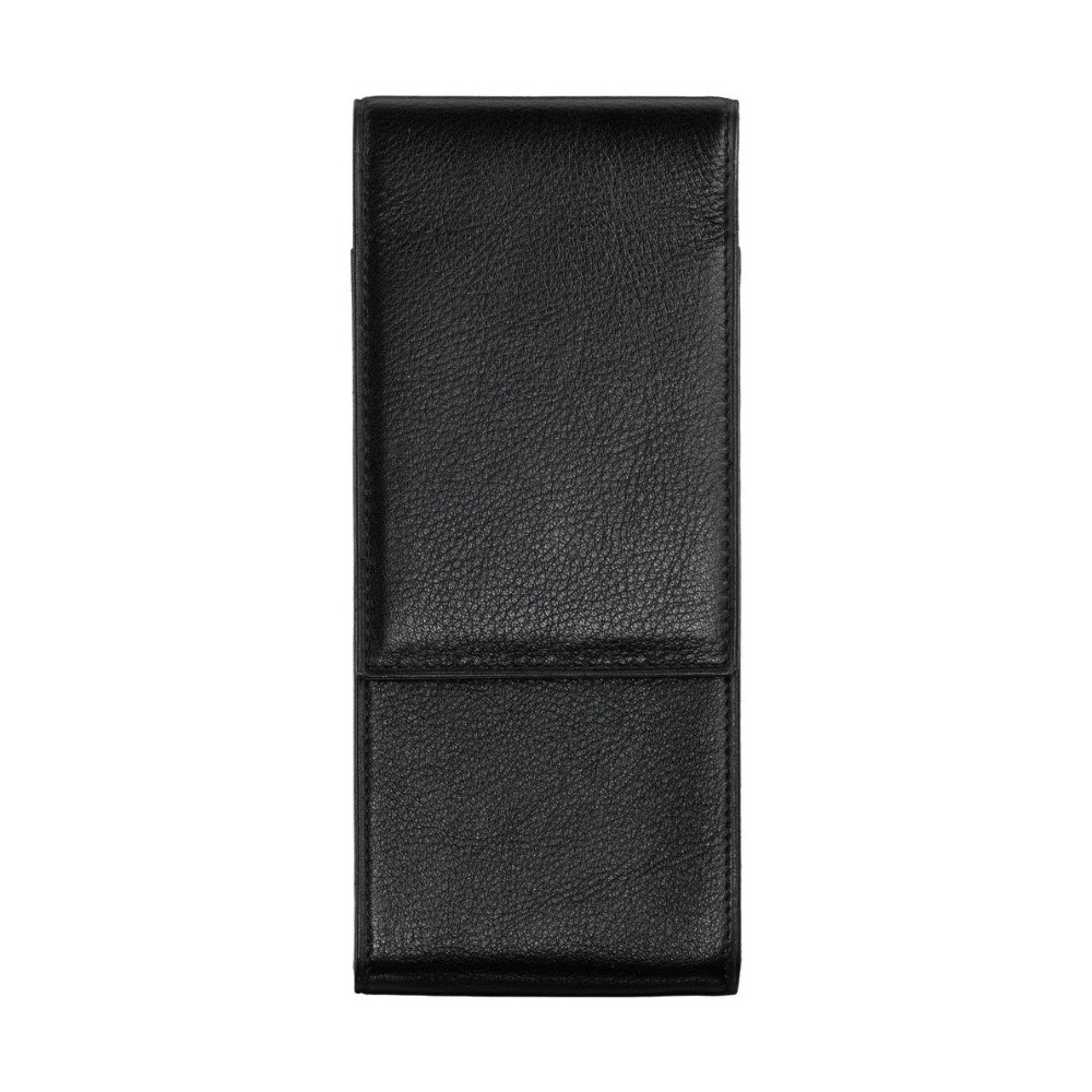 Fountain pen double leather case A203 - Lamy - Black