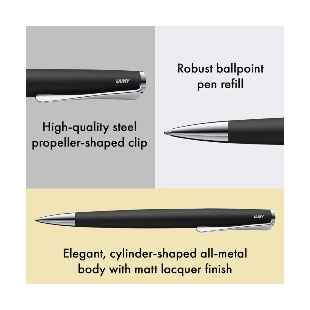 Studio 267 ballpoint Pen - Lamy - Black M