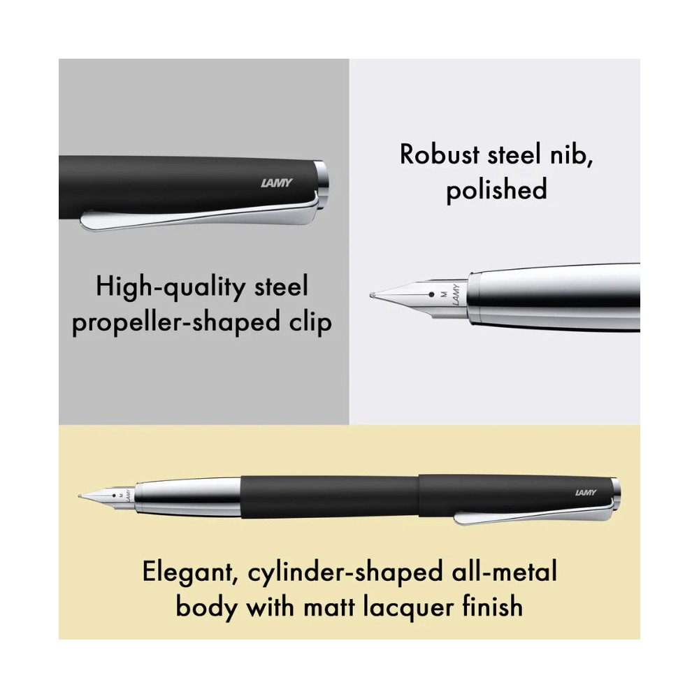 Studio 067 fountain pen - Lamy - Black F