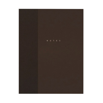 Classic dotted notebook - Papierniczeni - Cacao 80 sheets