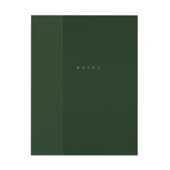 Classic dotted notebook - Papierniczeni - Moss 80 sheets
