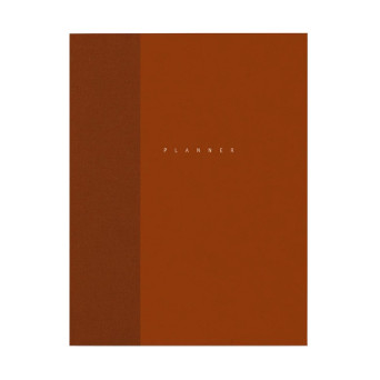Classic undated planner - Papierniczeni - Pumpkin