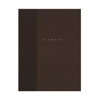 Classic undated planner - Papierniczeni - Cacao