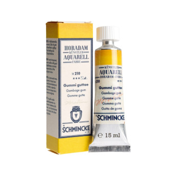 Horadam Aquarell watercolor paint - Schmincke - 210 Gamboge Gum 15 ml