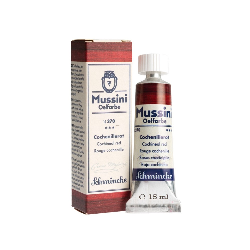 Farba olejna Mussini - Schmincke - 790 Cochineal Red 15 ml