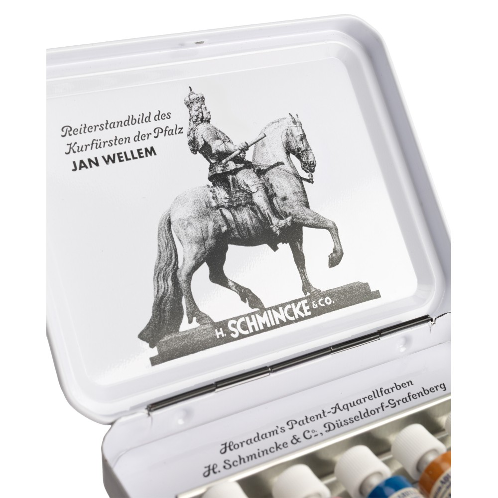 Set of Horadam Aquarell Retro II watercolor paints - Schmincke - 6 x 5 ml