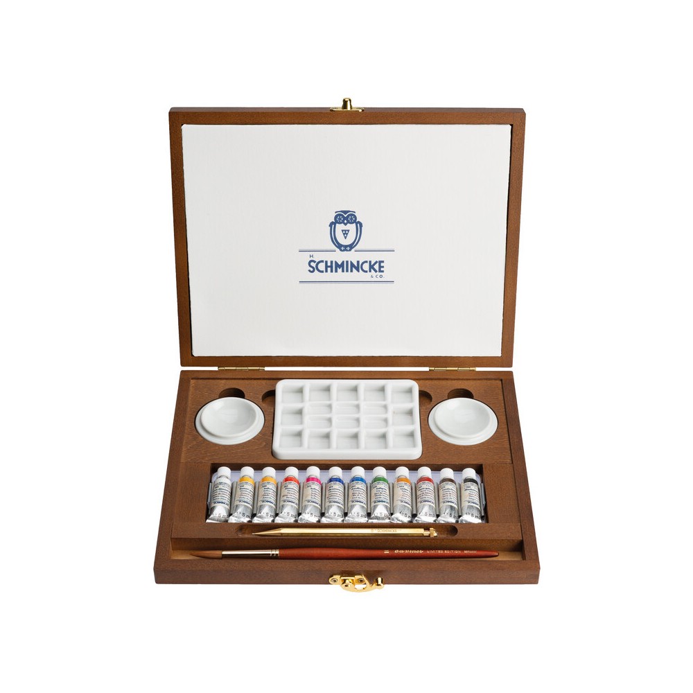 Set of Horadam Aquarell Retro II watercolor paints - Schmincke - 12 x 5 ml