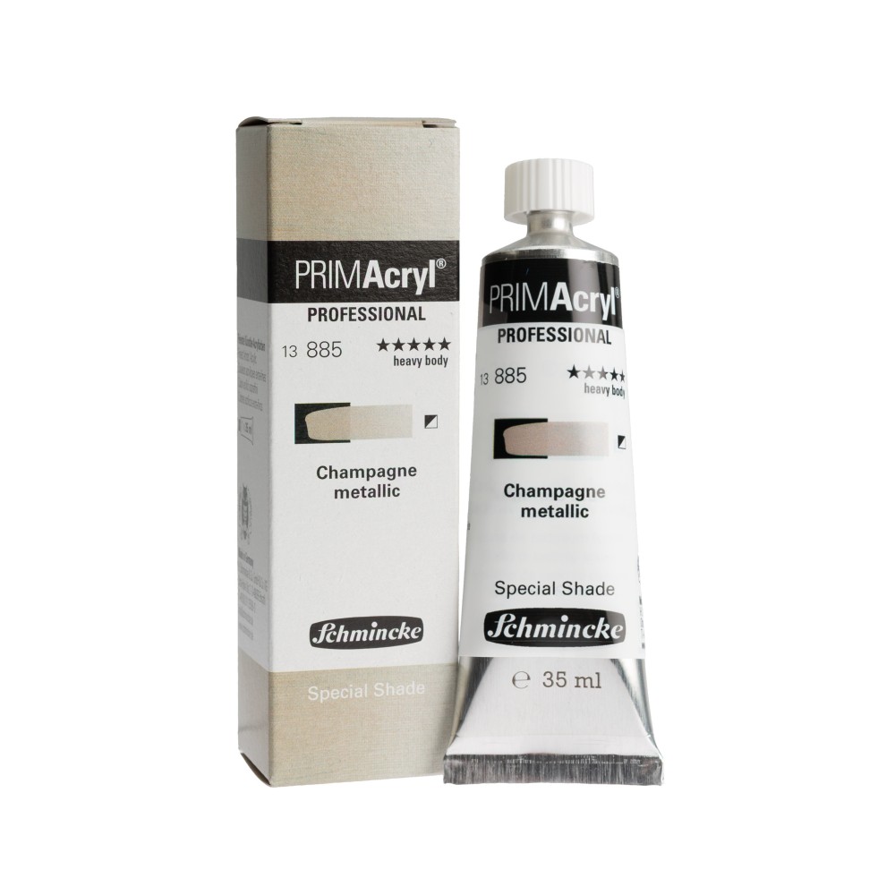 Farba akrylowa PRIMAcryl - Schmincke - 885 Champagne Metallic 35 ml