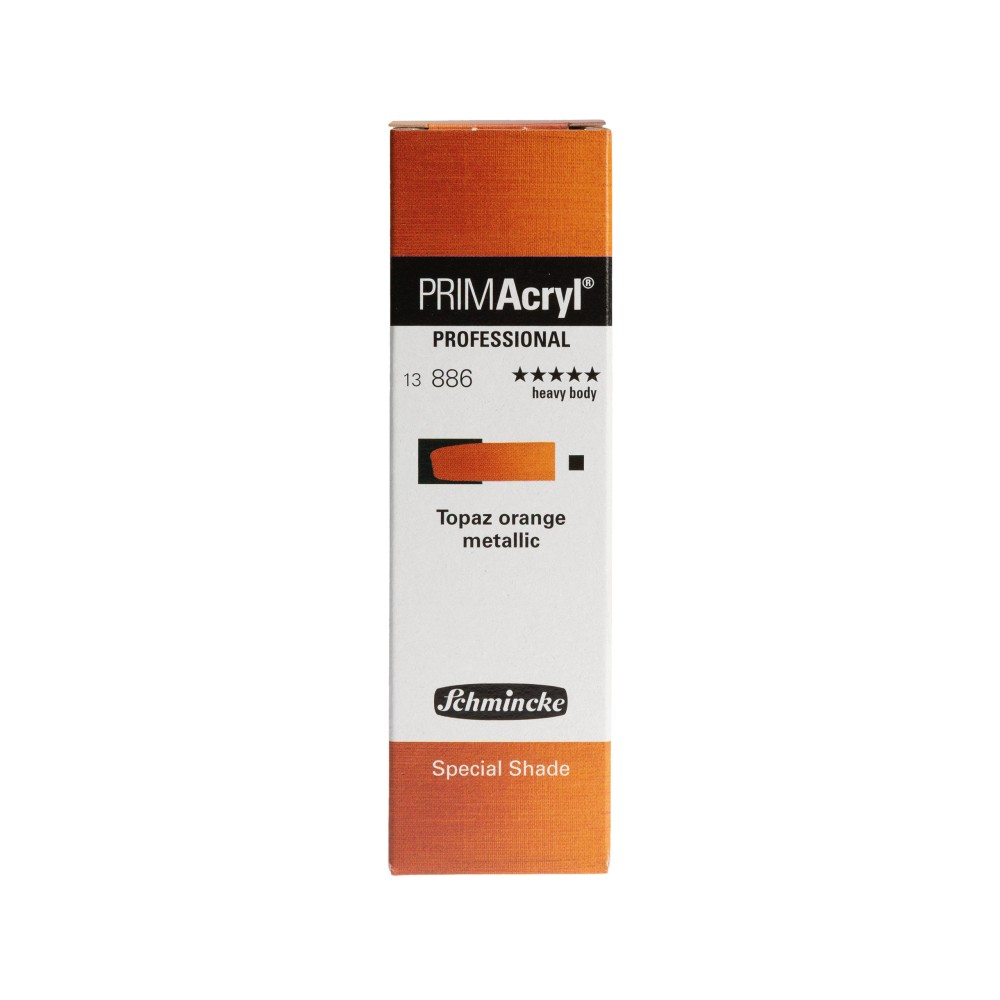 Farba akrylowa PRIMAcryl - Schmincke - 886 Topaz Orange Metallic 35 ml