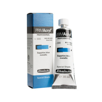 Farba akrylowa PRIMAcryl - Schmincke - 888 Sapphire Blue Metallic 60 ml