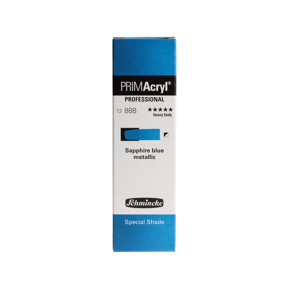 PRIMAcryl professional acrylic paint - Schmincke - 888 Sapphire Blue Metallic 60 ml