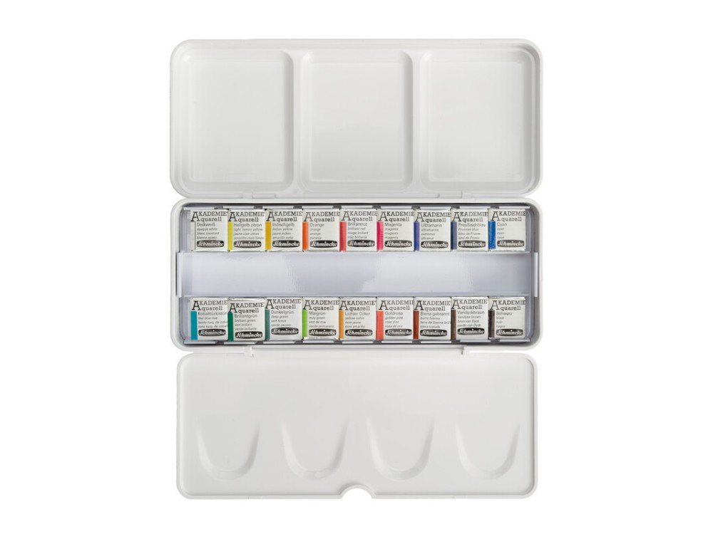 Zestaw akwareli Akademie Aquarell - Schmincke - 18 szt.