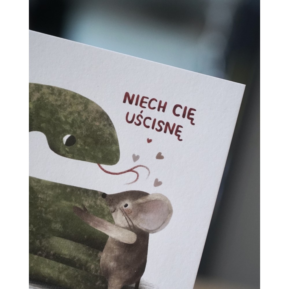 Kartka okolicznościowa - Hi Little - Niech Cię Uścisnę