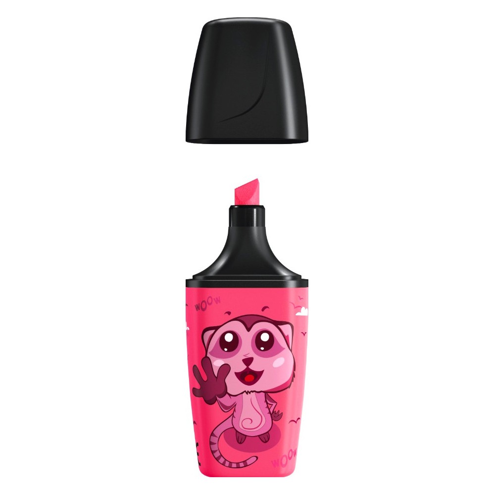 Zakreślacz neonowy Boss Mini Animal Vibes - Stabilo - 56 Pink
