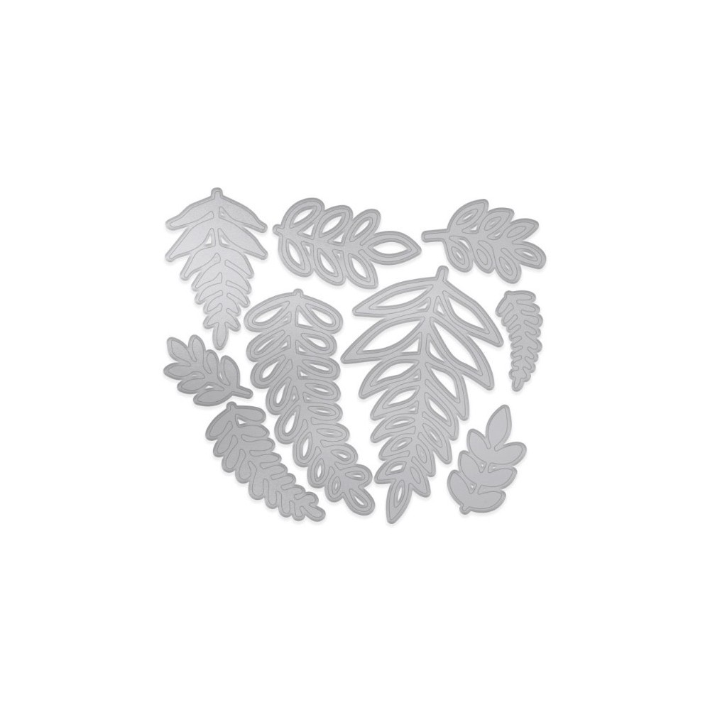 Set of cutting dies Decorative Branches - DpCraft - 9 pcs