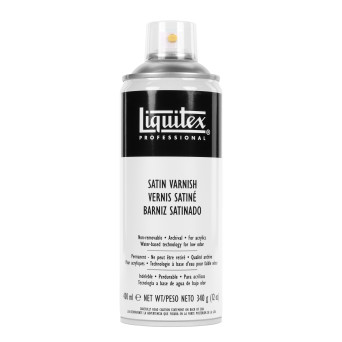 Satin Spray Varnish for acrylics - Liquitex - 400 ml