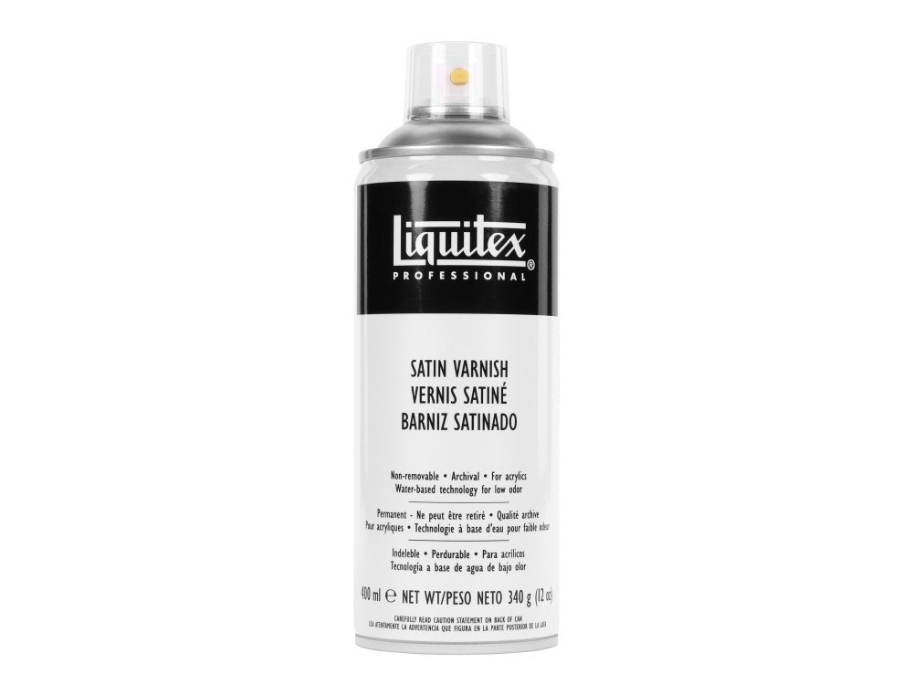 Satin Spray Varnish for acrylics - Liquitex - 400 ml