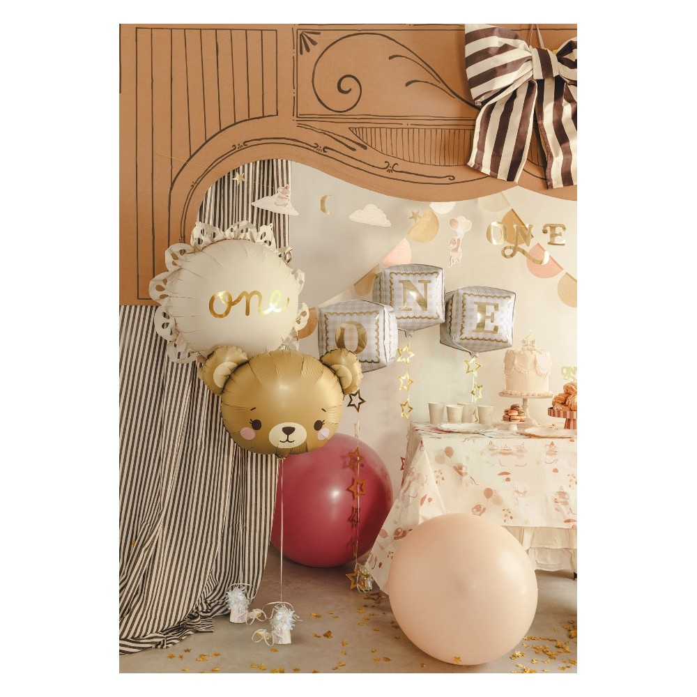 Foil balloon Bear - brown 56 x 40 cm