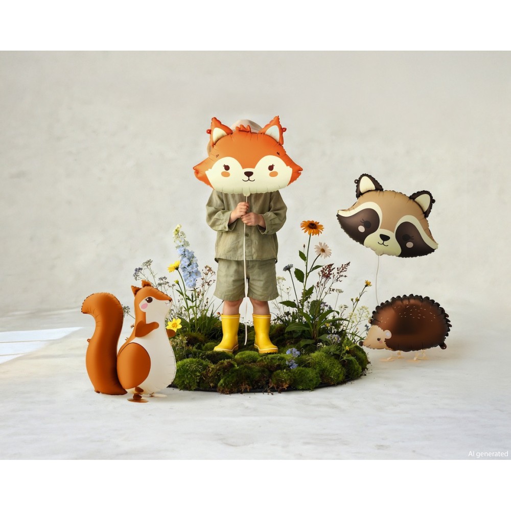 Foil balloon standing Hedgehog - 58 x 36 cm