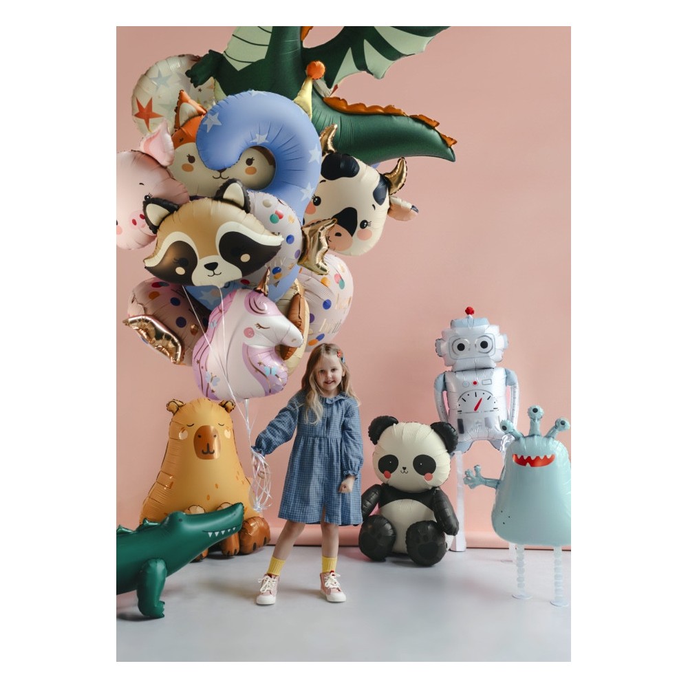Balon foliowy Panda - 68 x 72 cm