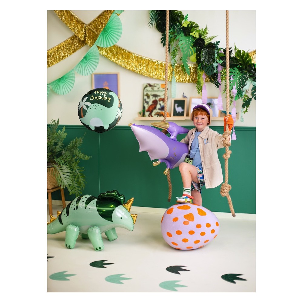 Foil balloon Brontosaur - 35 cm
