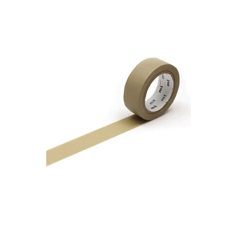 Taśma papierowa washi - MT Masking Tape - Beige 7 m