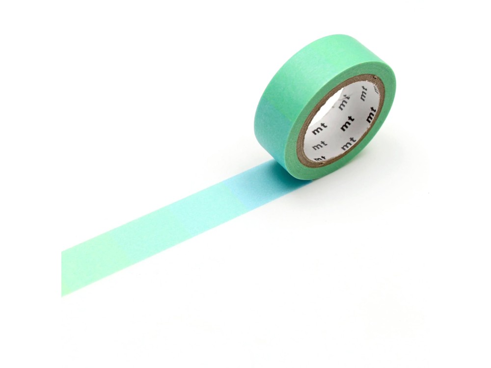 MT Masking Tape - Fluo Gradation Blue x Yellow 7 m