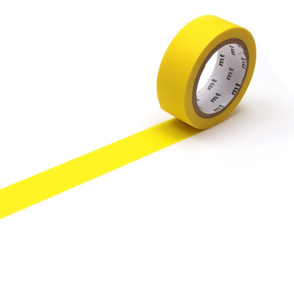 MT Masking Tape - Matte Yellow 7 m