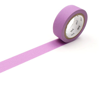 Taśma papierowa washi - MT Masking Tape - Matte Purple 7 m