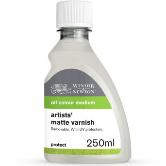 Artists' Removable Matt Varnish - Winsor & Newton - 250 ml