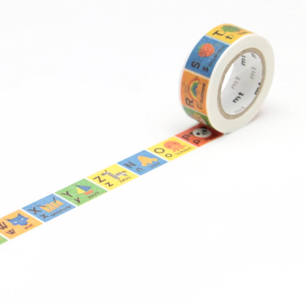 MT Masking Tape - Alphabet N-Z 7 m