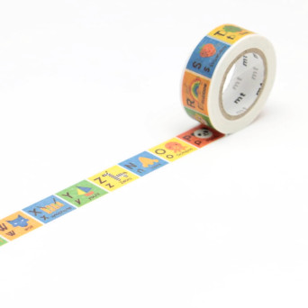 MT Masking Tape - Alphabet N-Z 7 m