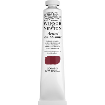 Farba olejna Artists' Oil Colour - Winsor & Newton - Alizarin Crimson 200 ml