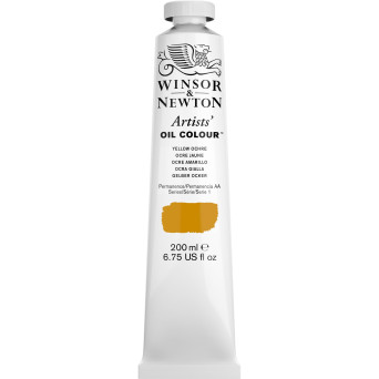 Farba olejna Artists' Oil Colour - Winsor & Newton - Yellow Ochre 200 ml
