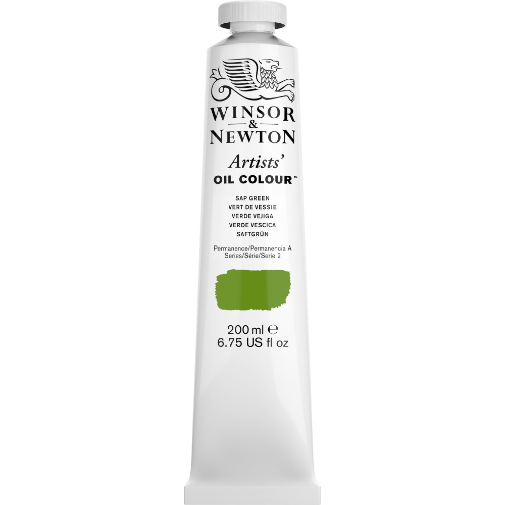 Farba olejna Artists' Oil Colour - Winsor & Newton - Sap Green 200 ml
