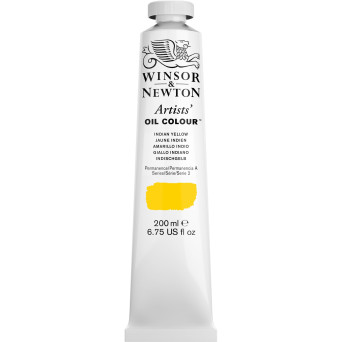 Oil paint Artists' Oil Colour - Winsor & Newton - Indian Yellow 200 ml