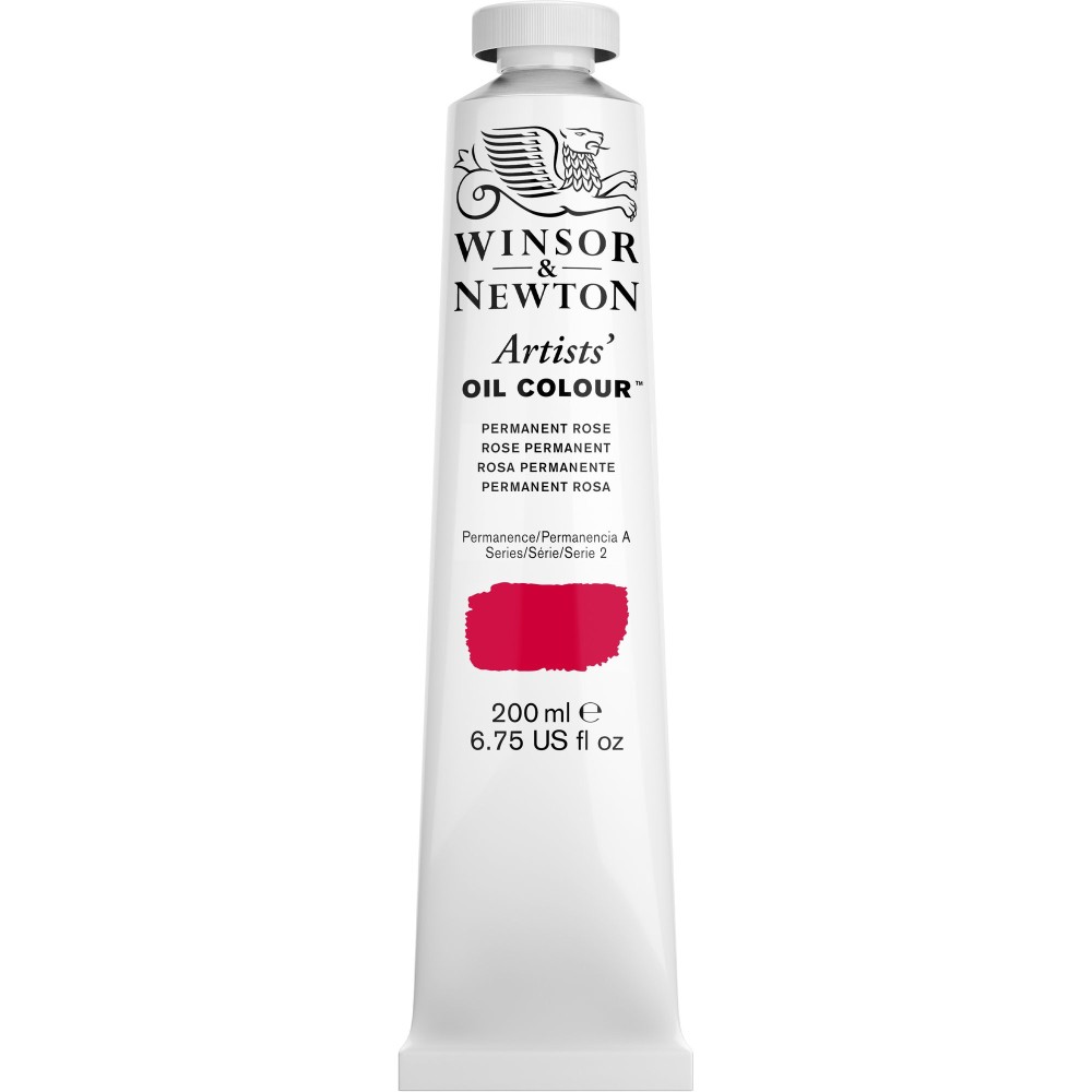 Oil paint Artists' Oil Colour - Winsor & Newton - Permanent Rose 200 ml