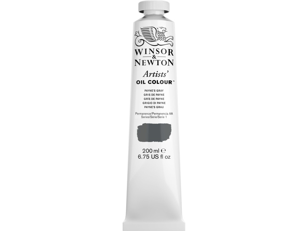 Farba olejna Artists' Oil Colour - Winsor & Newton - Payne's Gray 200 ml