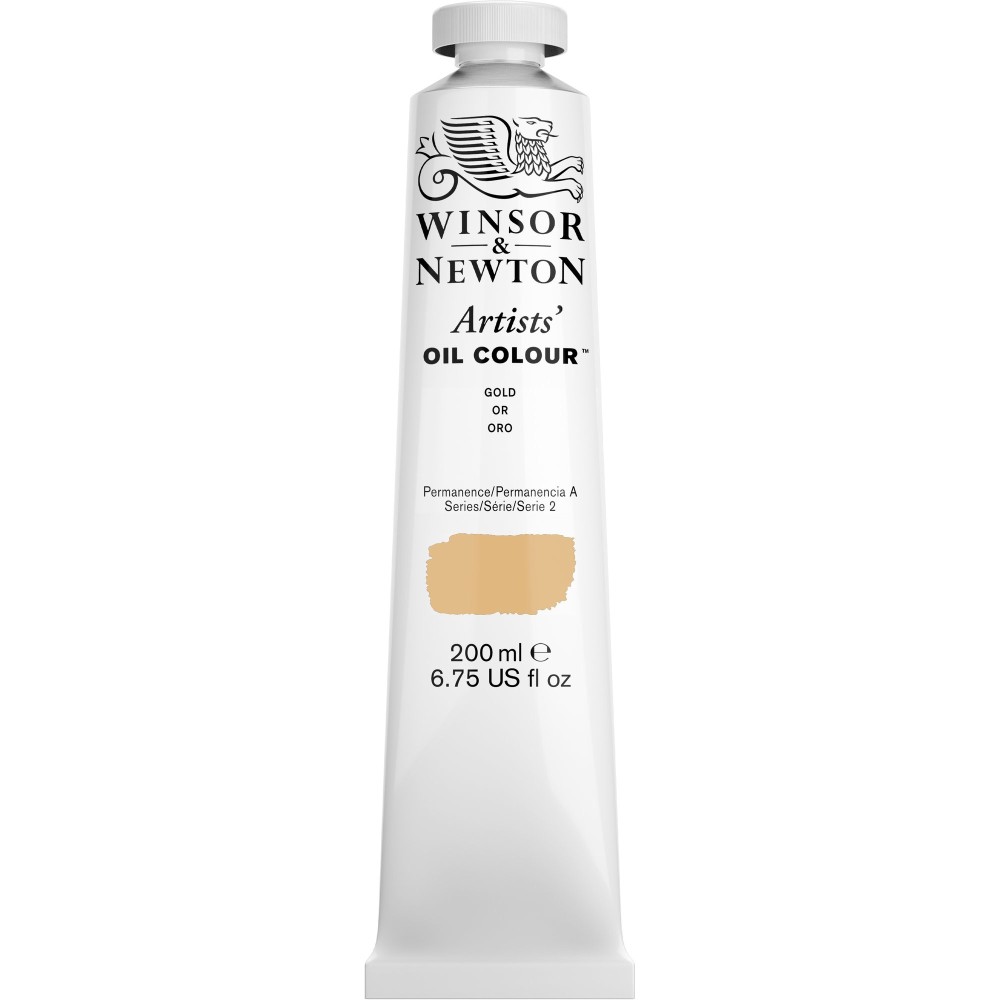 Farba olejna Artists' Oil Colour - Winsor & Newton - Gold 200 ml