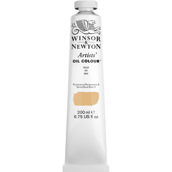 Farba olejna Artists' Oil Colour - Winsor & Newton - Gold 200 ml