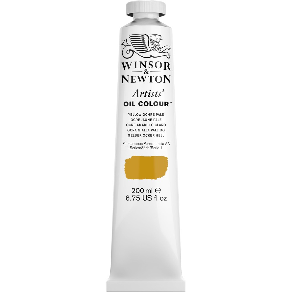 Oil paint Artists' Oil Colour - Winsor & Newton - Yellow Ochre Pale 200 ml