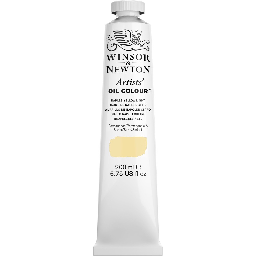 Oil paint Artists' Oil Colour - Winsor & Newton - Naples Yellow Light 200 ml